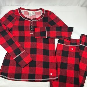 Lucky Brand Women’s Buffalo Plaid PJ Lounge Set Size M